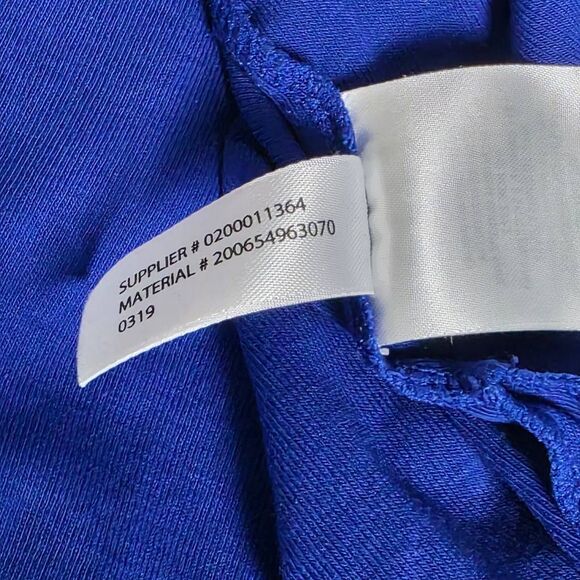 Lauren Ralph Lauren XL Blue Cotton Stretch Top - Picture 8 of 9